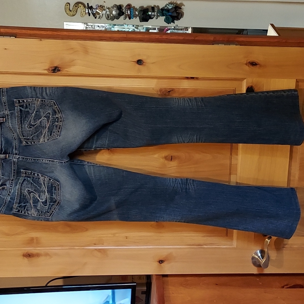 Silver Aiko Bootcut blue jeans 30 - Picture 2 of 6